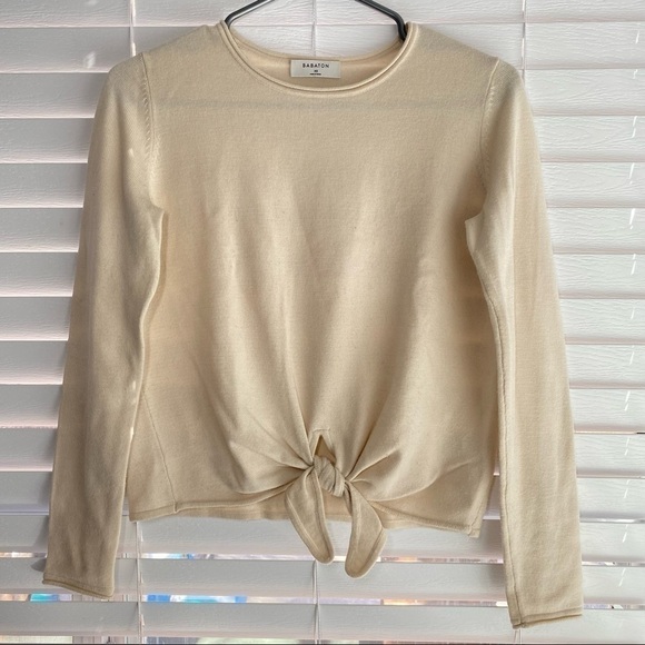 ARITZIA BABATON Cleveland Sweater Birch size XS - Picture 4 of 6